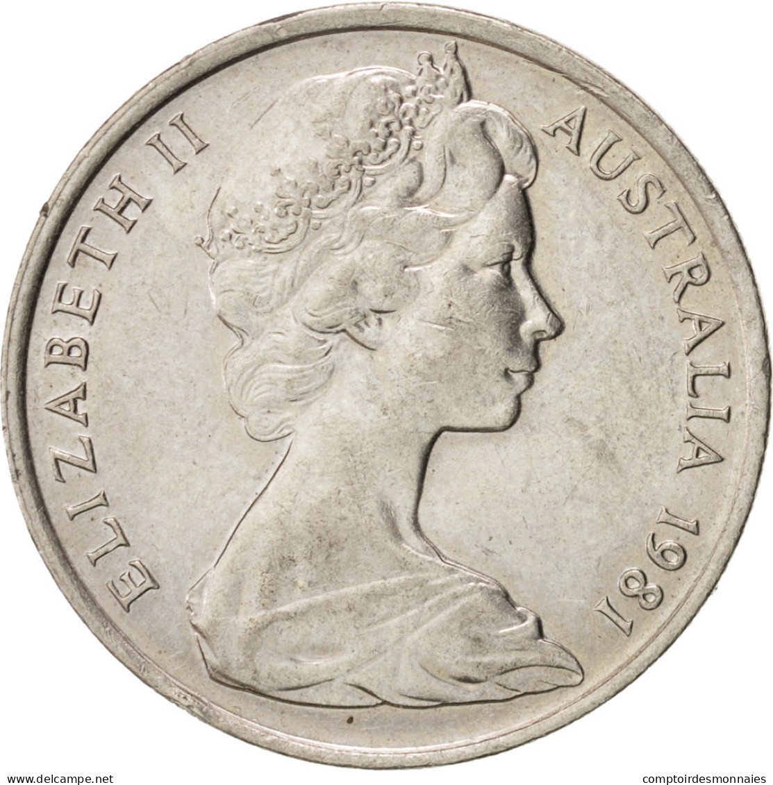 Monnaie, Australie, Elizabeth II, 10 Cents, 1981, SUP+, Copper-nickel, KM:65 - 10 Cents