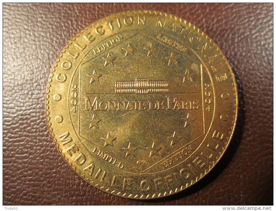 MEDAILLE OFFICIELLE Edition Limitée MONNAIE DE PARIS 2004 CITADELLE DE VERDUN 1914-1918 MEUSE - 2004