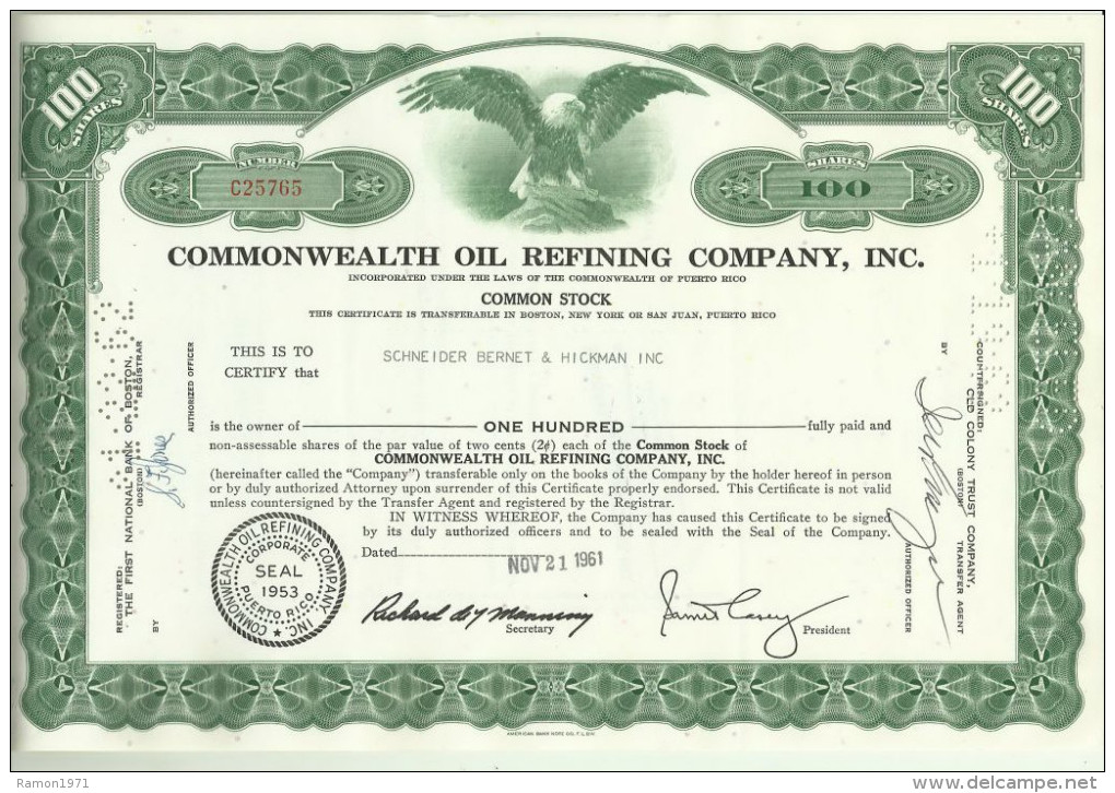 Action USA - Commonwealth Oil Refining Company, Inc - Industrie