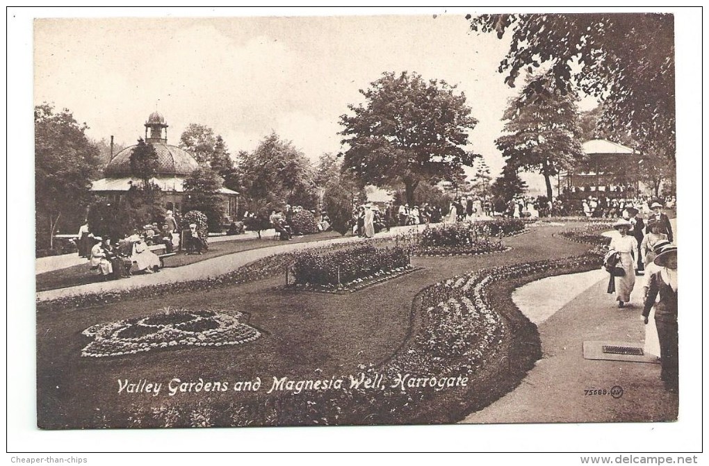 Harrogate - Valley Gardens And Magnesia Well - Harrogate