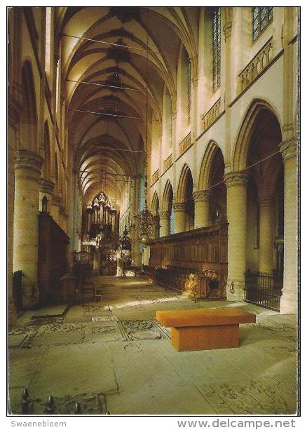 NL.- Dordrecht. Grote Kerk. Interieur. Orgel.  2 Scans - Dordrecht