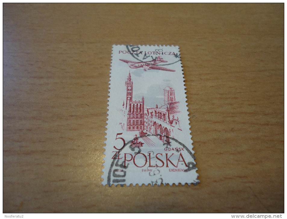 Polen: Airmail Gdansk 5 ZL - Used Stamps