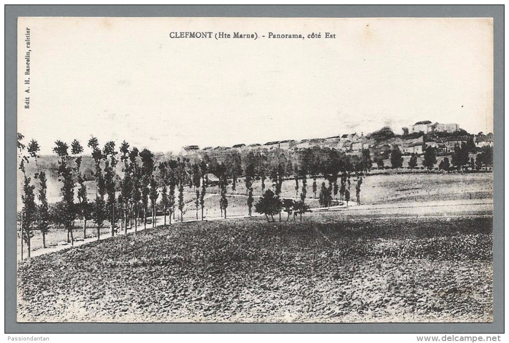 CPA Clefmont - Panorama Côté Est - Clefmont