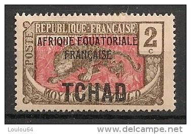 Timbres - France (ex-colonies Et Protectorats) - Tchad - 1922-1936 - 2 C. - Neuf Avec Trace De Charnière - - Neufs