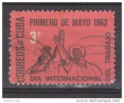 CU BA 1962 The Labour Day. USADO - USED. - Used Stamps