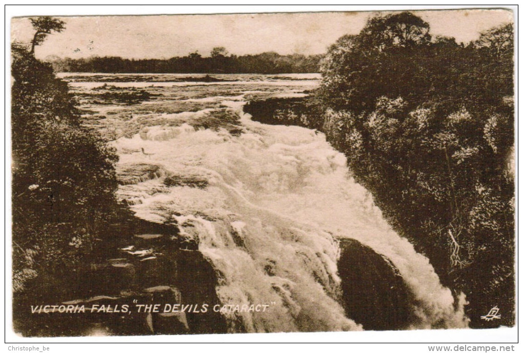 Victoria Falls, The Devils Cataract (pk27124) - Zambie