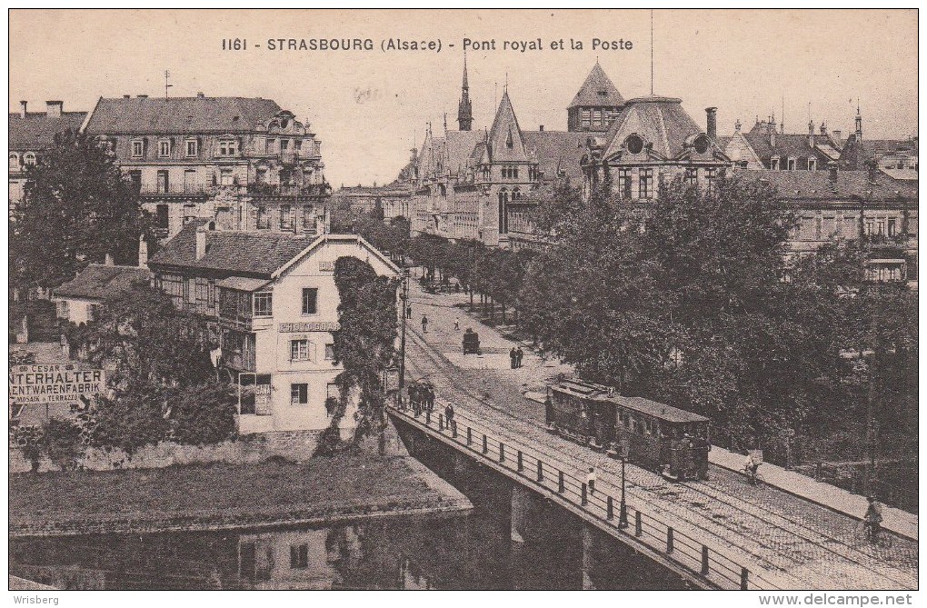 Strasbourg Pont Royal Et La Poste - Strasbourg