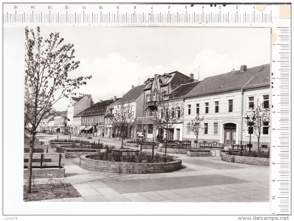 LUCKENWALDE   -   Fussgangerboulevard Ernst Thalmann Strasse - Luckenwalde