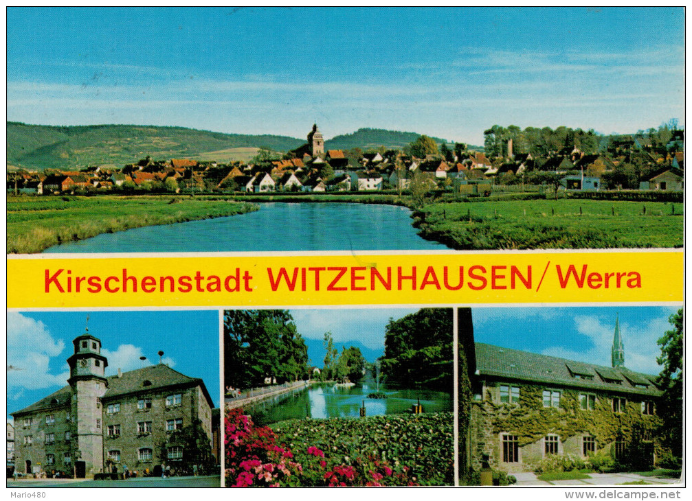 KIRSCHENSTADT  WITZENHAUSEN/WERRA        (VIAGGIATA) - Witzenhausen