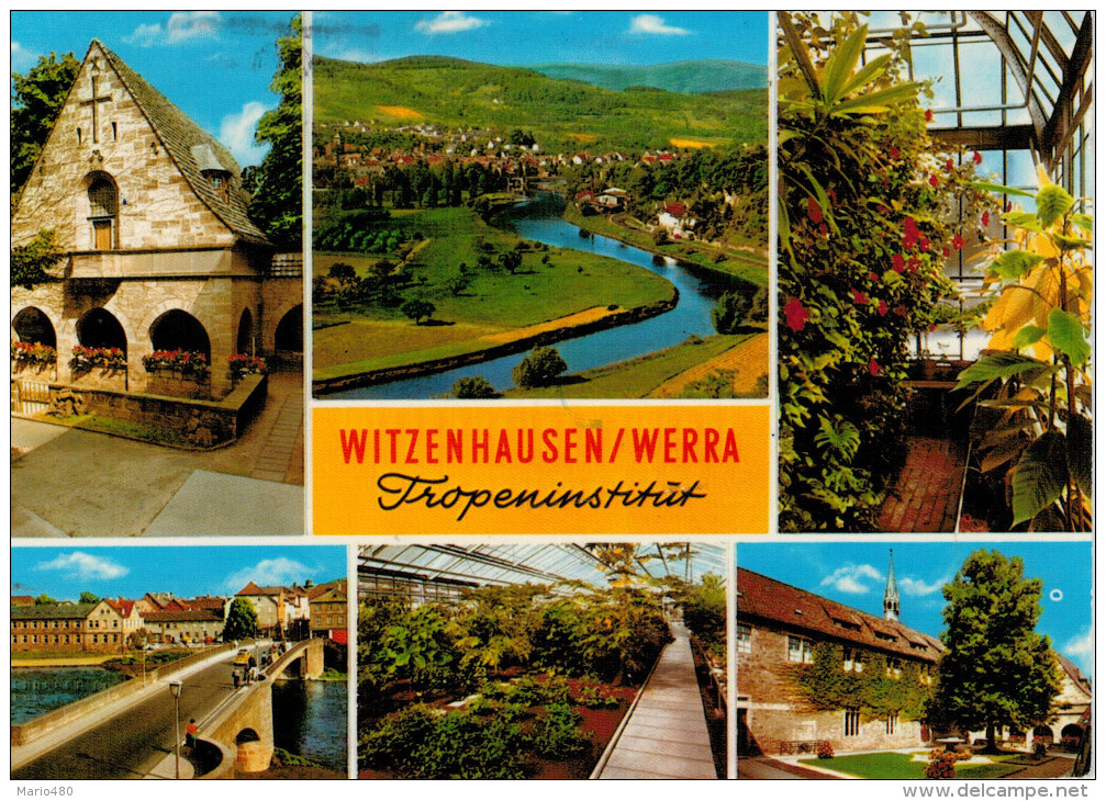 WITZENHAUSEN/WERRA   TROPENINSTITUT     (VIAGGIATA) - Witzenhausen