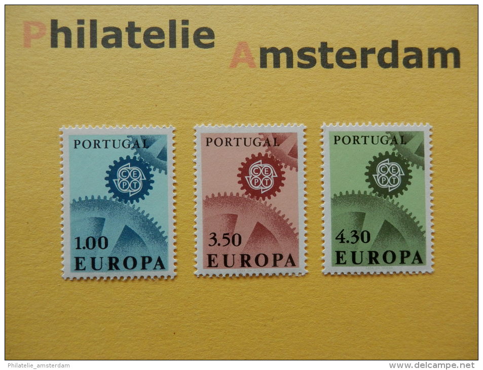 Portugal 1967, EUROPA CEPT: Mi 1026-28, ** - 1967