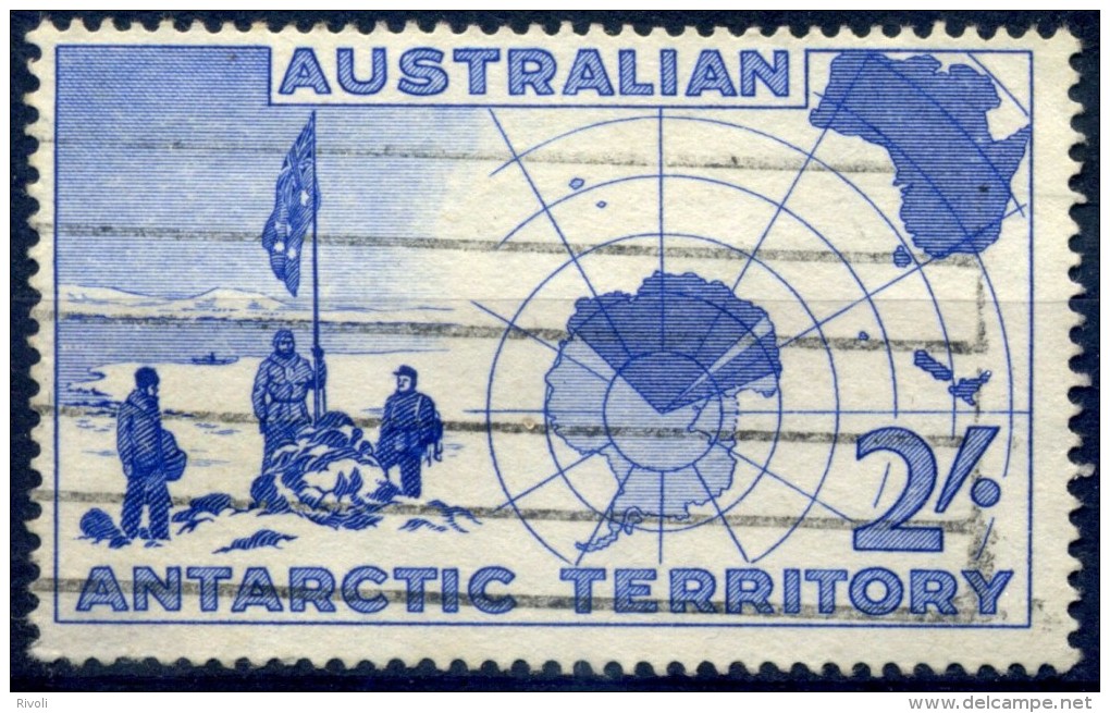 AUSTRALIE 1957 TERRITOIRE ANTARTIQUE YV N° 241 OBLITERE - Events & Commemorations