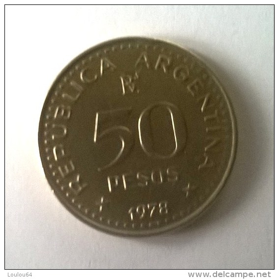 Monnaie - Argentine - 50 Pesos 1978 - - Argentine