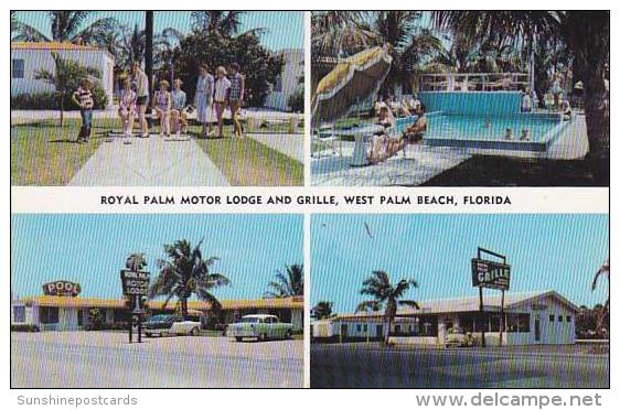 Florida West Palm Beach Royal Palm Motor Lodge &amp;amp  Grill - West Palm Beach