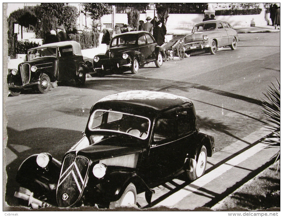 Citroen Traction Avant, Rosengart LR4N2, Peugeot 203, Ford Vedette, Nice - Voitures De Tourisme