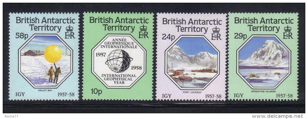 Z726 - ANTARTIC 1987 , Serie N. 164/167 *** MNH . Geofisico - Unused Stamps