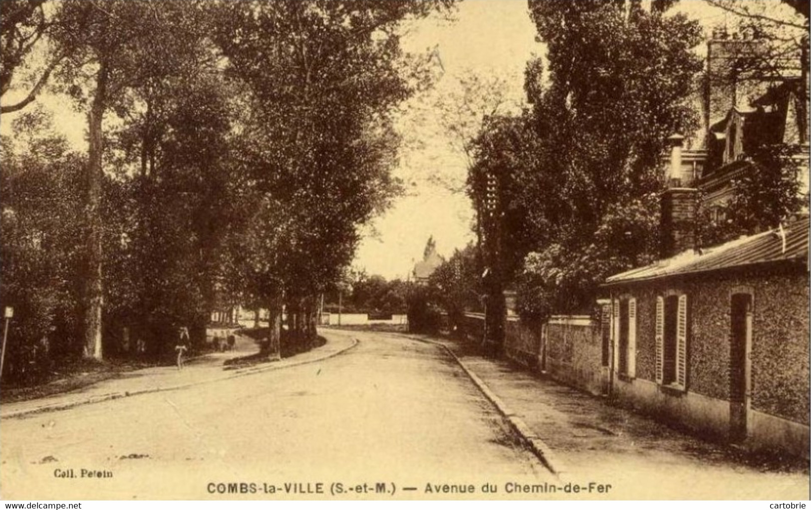 Dépt 77 - COMBS-LA-VILLE - Avenue Du Chemin-de-Fer - Combs La Ville