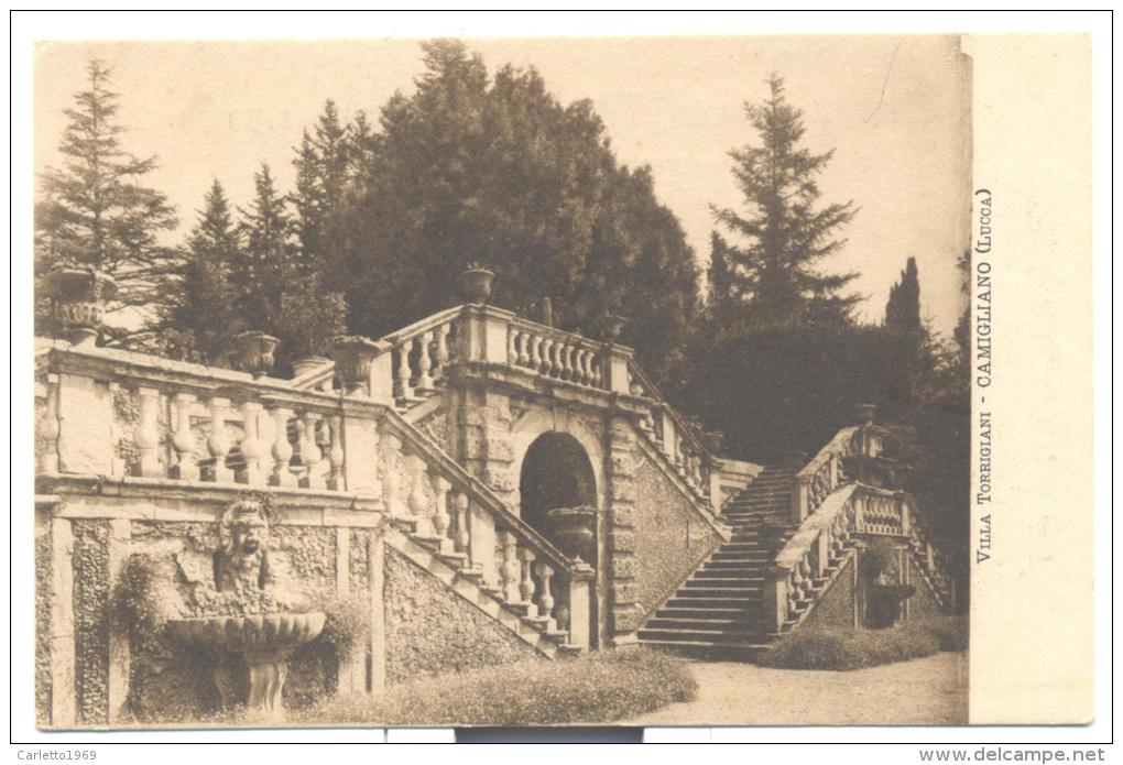 CAMIGLIANO VILLA TORRIGIANI NON VIAGGIATA FP - Lucca