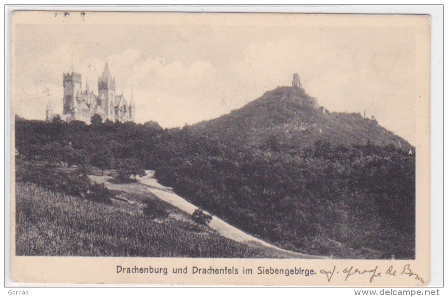 Germany - Dracheburg Und Drachenfels Im Siebengebirge - Drachenfels