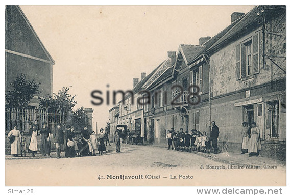 MONTJAVOULT - N° 41 - LA POSTE - Montjavoult