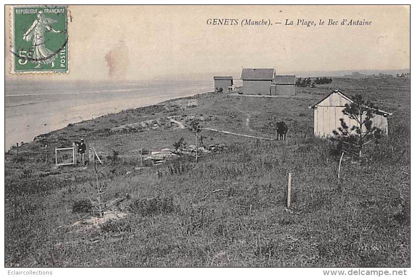 Genêts     50      La Plage Et Le Bec D'Antaine - Altri & Non Classificati