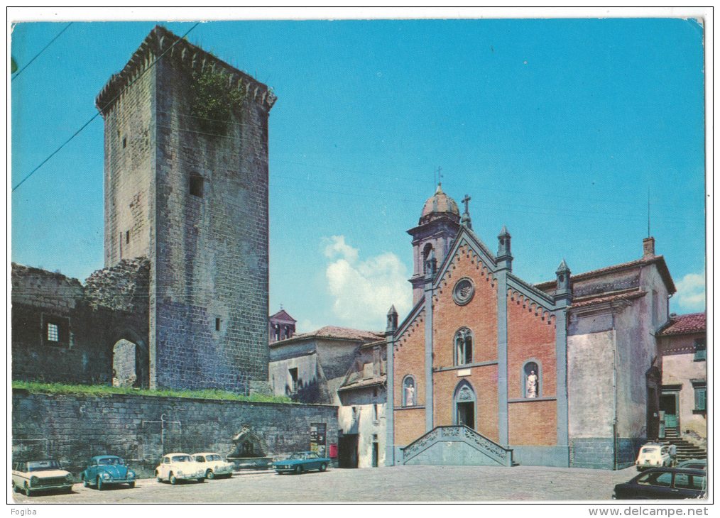 ER107     Viterbo - Civitella D´ Agliano - Torre Dei Monaldeschi - Chiesa Parrocchiale - Viterbo