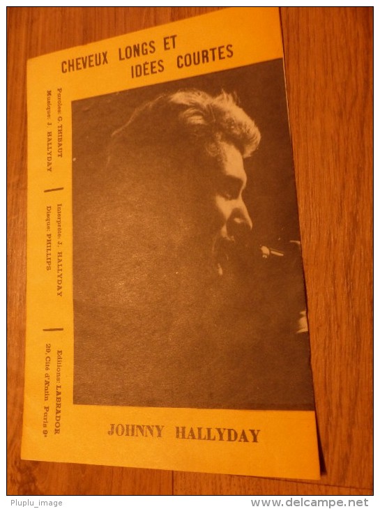 JOHNNY HALLYDAY CHEVEUX LONGS IDEES COURTES - Cancionero