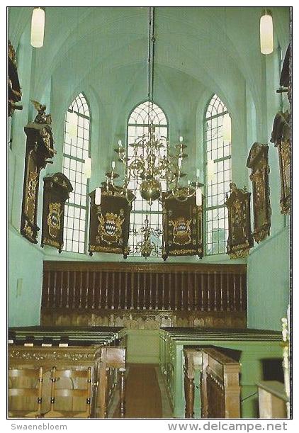 NL.- Amerongen. Ned. Herv. Kerk. Interieur. Foto Van A. Boelhouwers.  2 Scans - Amerongen