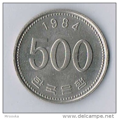 South Korea 500 Won 1984 - Other - Asia