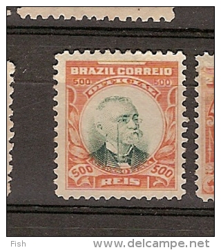 Brazil * & Presidente Alfonso Penna 1906  (8) - Oficiales