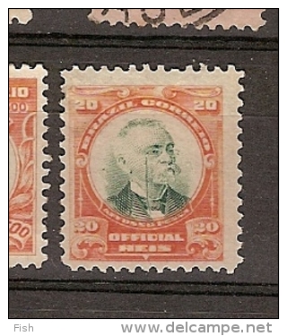 Brazil * & Presidente Alfonso Penna 1906  (2) - Dienstzegels
