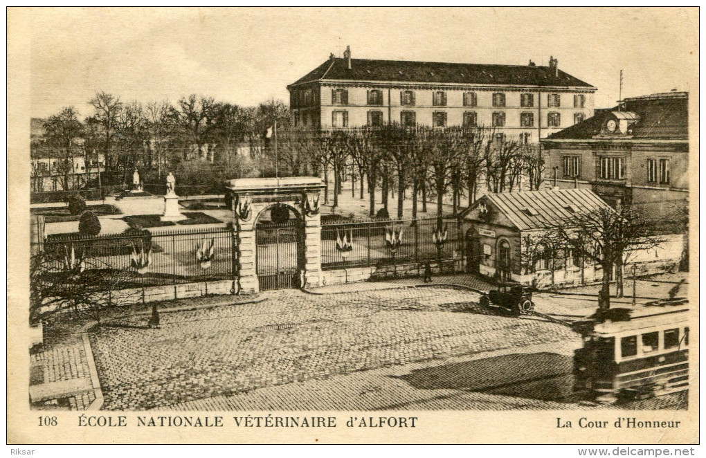 ALFORT(VAL DE MARNE) ECOLE VETERINAIRE(TRAMWAY) - Alfortville