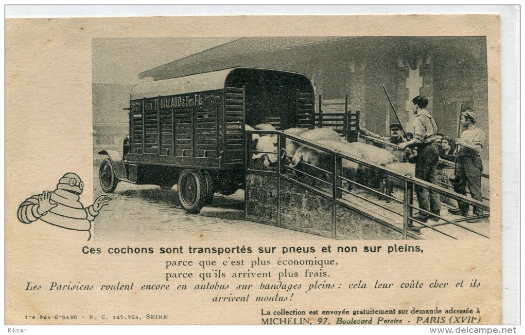 CAMION(MICHELIN) COCHON - Trucks, Vans &  Lorries