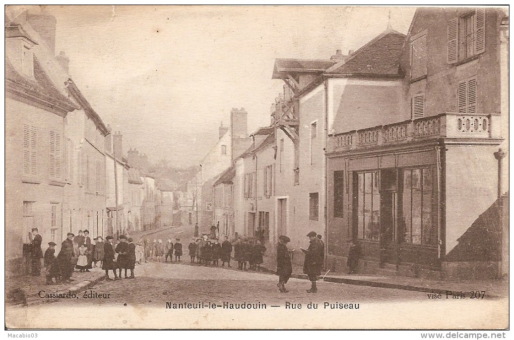 60  OISE :   Nanteuil-le - Haudouin     Rue Du Puiseau   Réf 231 - Nanteuil-le-Haudouin