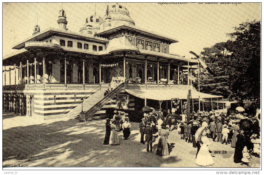 CP - ARCACHON - LE CASINO MAURESQUE - EN 1900 - EUREDIS - REPRODUCTION   - - Arcachon