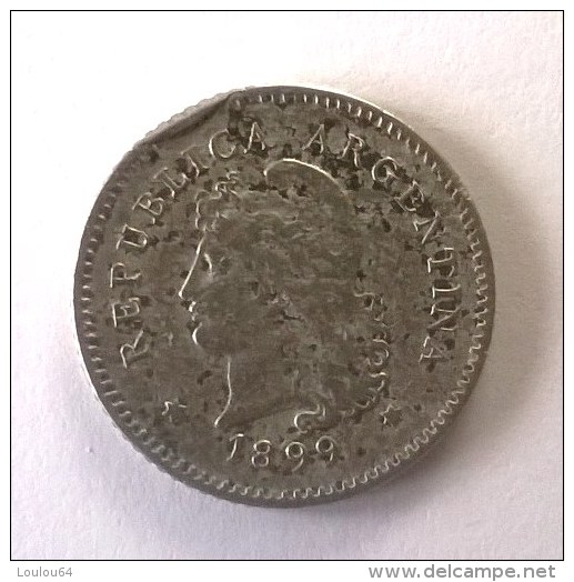 ARGENTINE - 10 Centavos 1899 - - Argentine