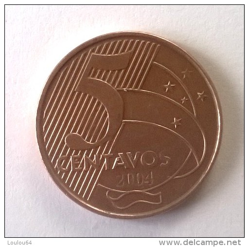 5 Centavos 2004 - BRESIL - - Brésil