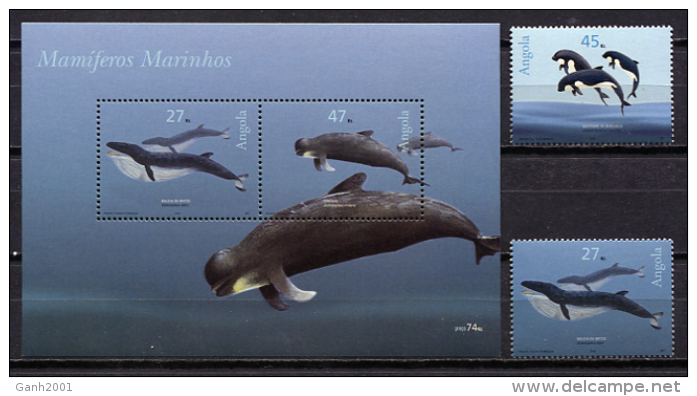 Angola 2003 / Whales MNH Ballenas / C10419  5 - Whales