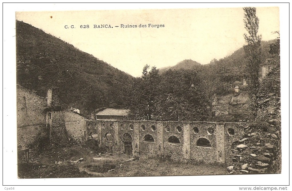 Vallée Des ALDUDES - Mine De Cuivre De BANCA La Fonderie - Anciennes Forges - VENTE DIRECTE X - Andere & Zonder Classificatie