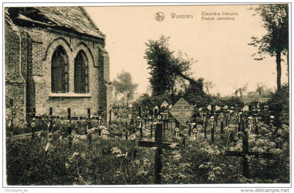 Woesten, Cimetiere Français (pk27191) - Vleteren