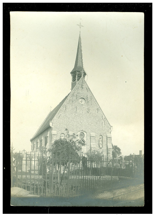 Photo  Foto ( 16 X 11,50 Cm ) Brielen  ( Ypres  Ieper )  Kerk  église - Plaatsen