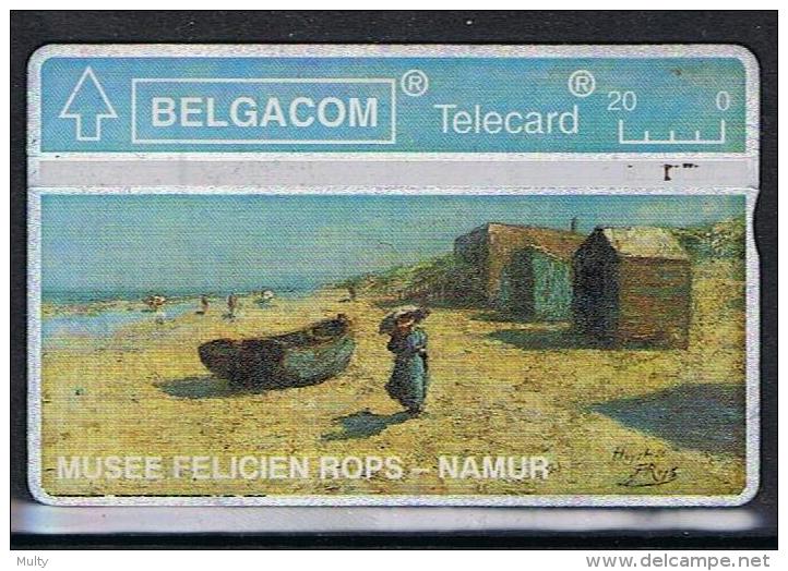 Belgacom Musee Felicien Rops Namur Serienummer 303F - Sans Puce