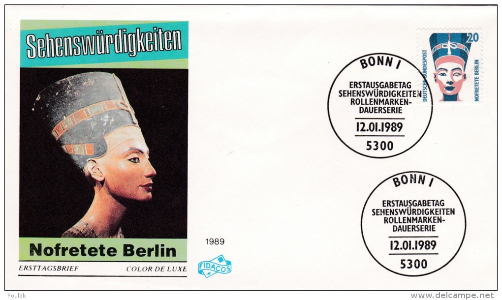 Germany FDC 1989 Nofretete Berlin  (G80-27) - Altri & Non Classificati