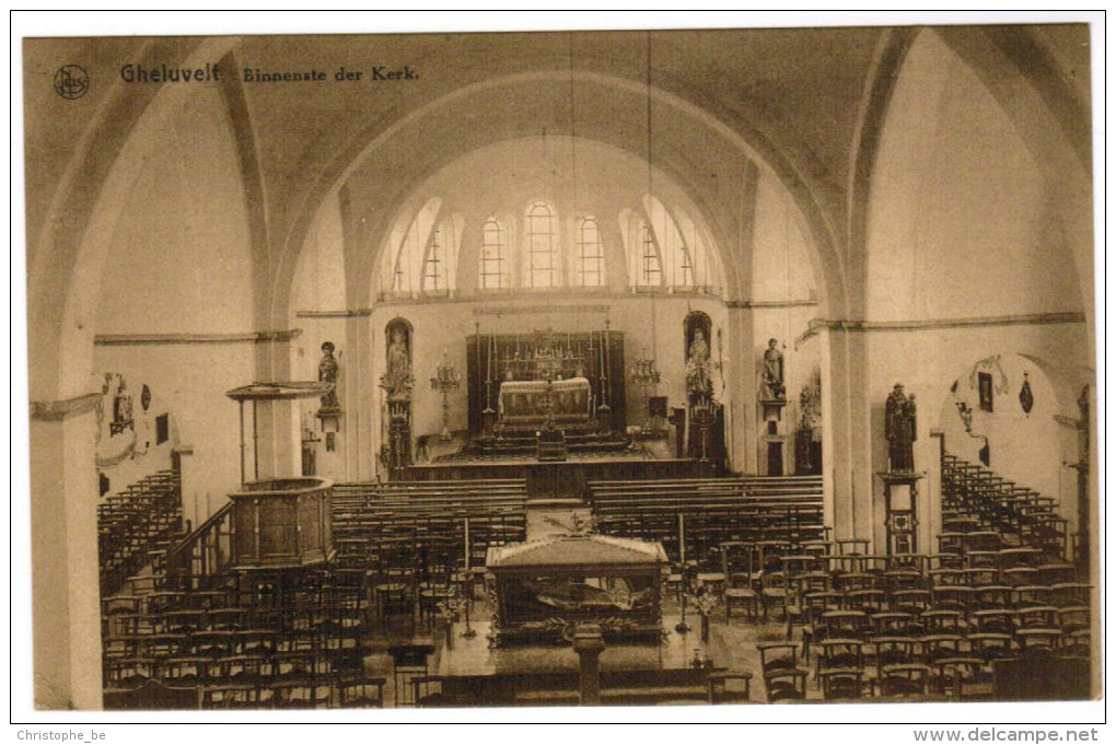 Gheluvelt, Binnenste Der Kerk (pk27203) - Zonnebeke