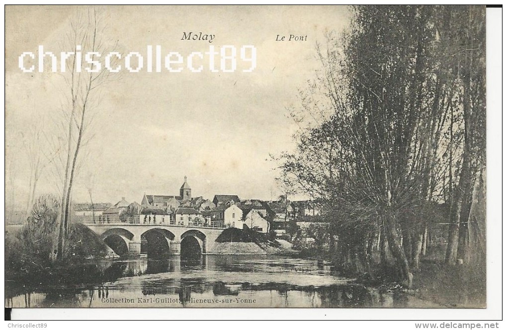 Carte Postale : Molay - Le Pont - Autres & Non Classés