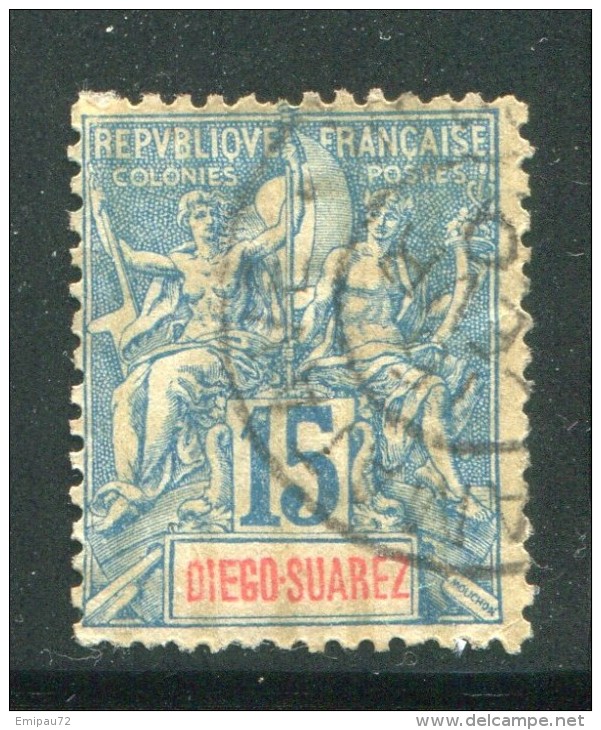 DIEGO SUAREZ- Y&T N°43- Oblitéré - Used Stamps