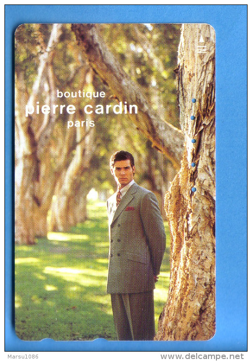 Japan Japon Telefonkarte Télécarte Phonecard - Boutique PIERRE CARDIN  Mode France Fashion - Mode