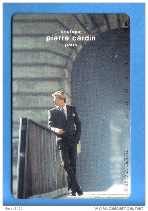 Japan Japon Telefonkarte Télécarte Phonecard - Boutique PIERRE CARDIN  Mode France Fashion - Mode