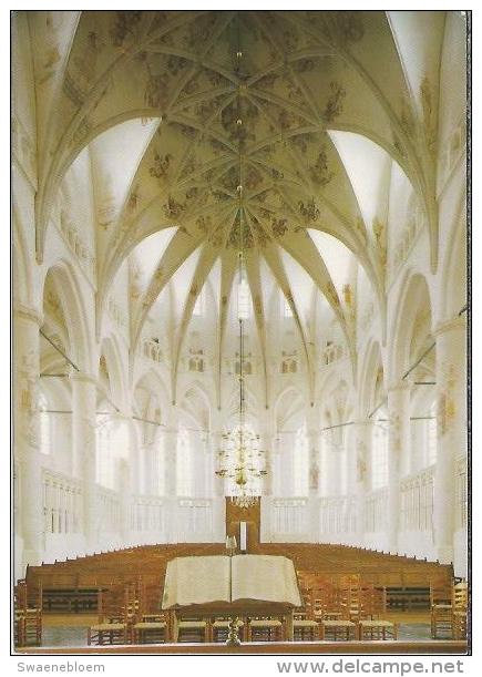 NL.- Harderwijk. Ned. Herv. Kerk. Grote Of Onze Lieve Vrouwen Kerk. Interieur. - Harderwijk