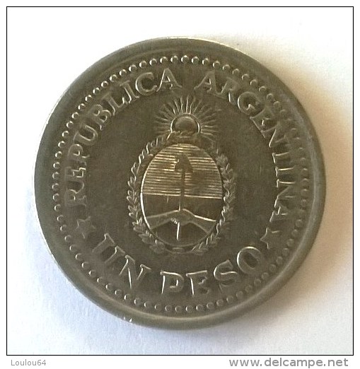 ARGENTINE - 1 PESO 1960 - 25 De MAYO - - Argentine